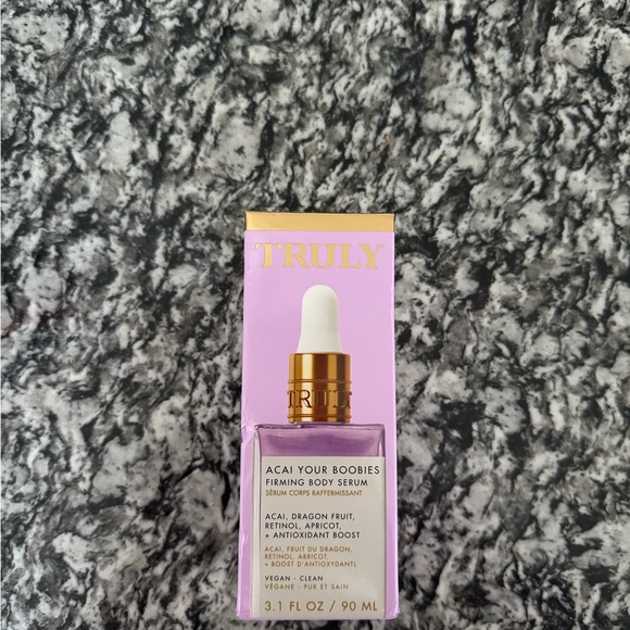 TRULY Acai Your Boobies Firming Serum - Gold and White - Picture 2 of 2